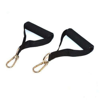 Resistance Band Handles with Carabiners
