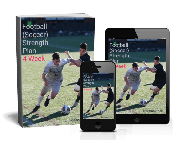 Football (Soccer) Strength 4 Week Plan Ebook - Fitness Health