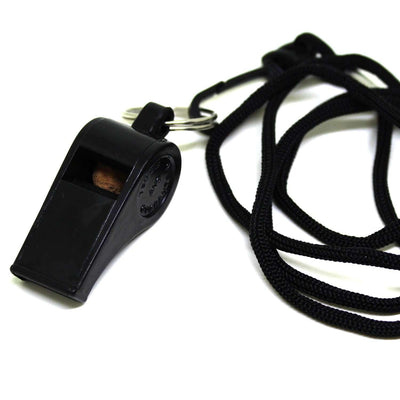 Referees whistle with lanyard 2 pcs