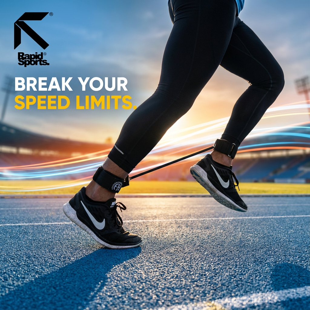 Ankle Resistance Band with Straps Heavy Duty - Lateral Stepper