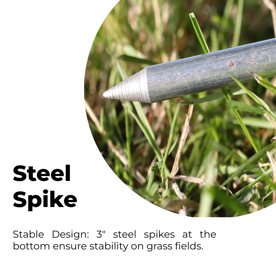 5ft Slalom Poles Training Equipment (2 Part Quick Twist)