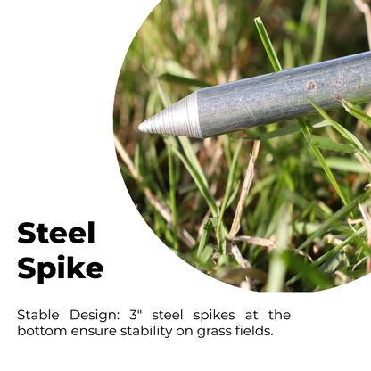 5ft Slalom Poles Training Equipment (2 Part Quick Twist)