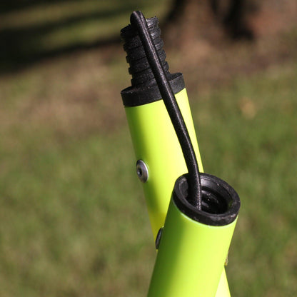 5ft Slalom Poles Training Equipment (2 Part Quick Twist) - Fitness Health