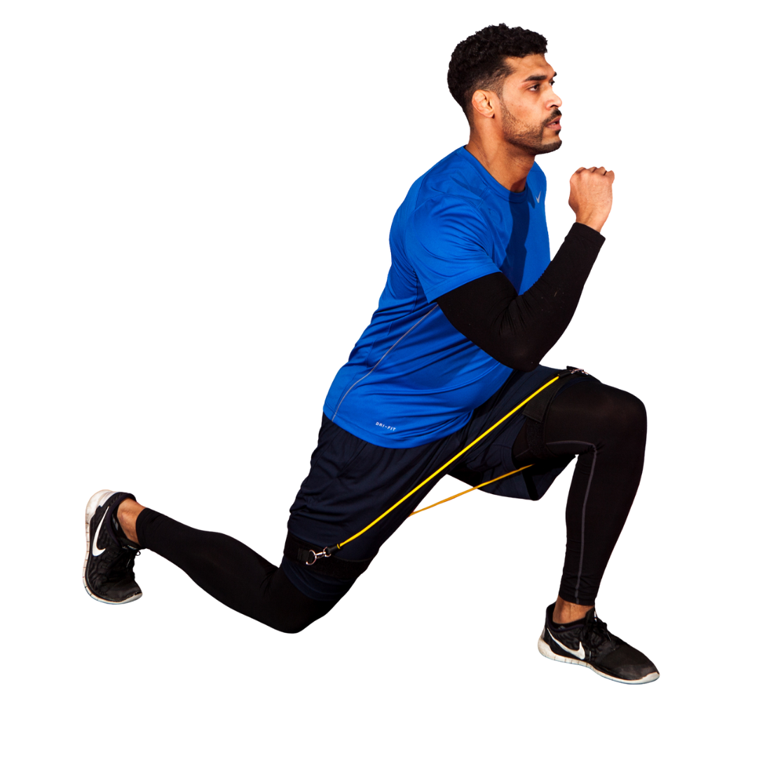 RAPID Kinetic Resistance Leg Band Set – Adjustable Leg Straps