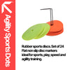 RAPID 24-Pack Agility Disc Markers with Carry Handle