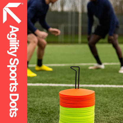RAPID 24-Pack Agility Disc Markers with Carry Handle
