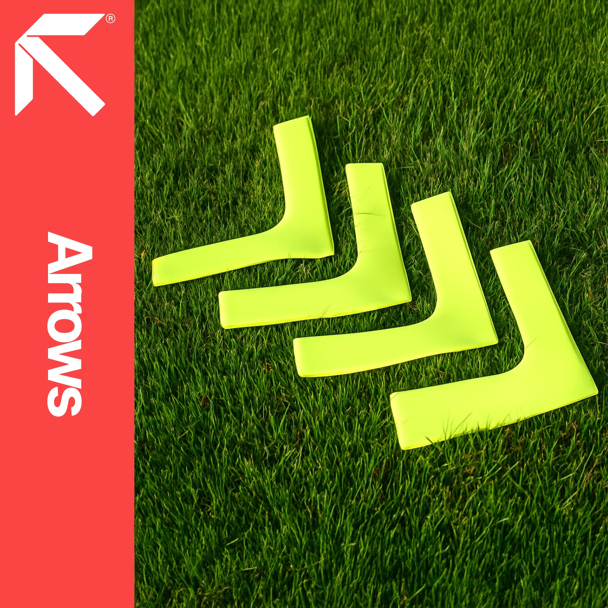 RAPID Flat Rubber Corner Markers  Set of 4 