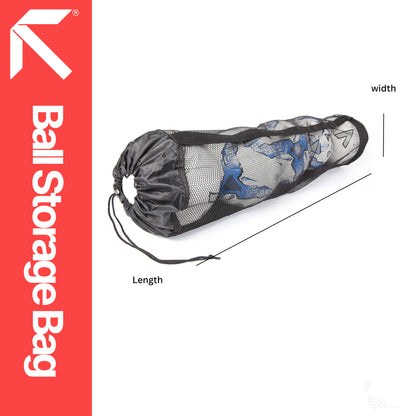  Black Ball Nylon Mesh Sack for Football