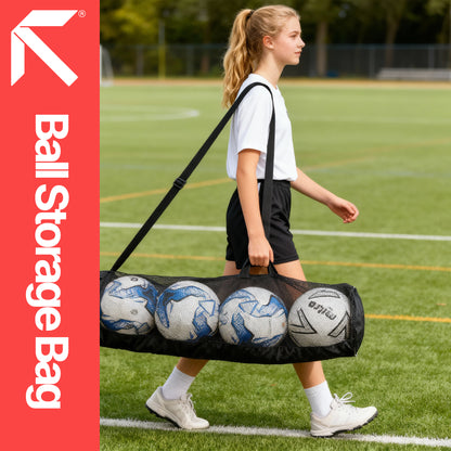  Black Ball Nylon Mesh Sack for Football