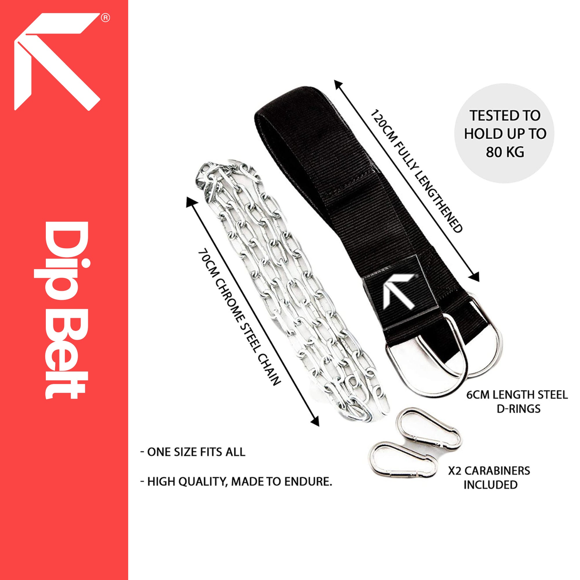 Dipping Belt Body Building Weight Dip Lifting Chain Neoprene Training Dip