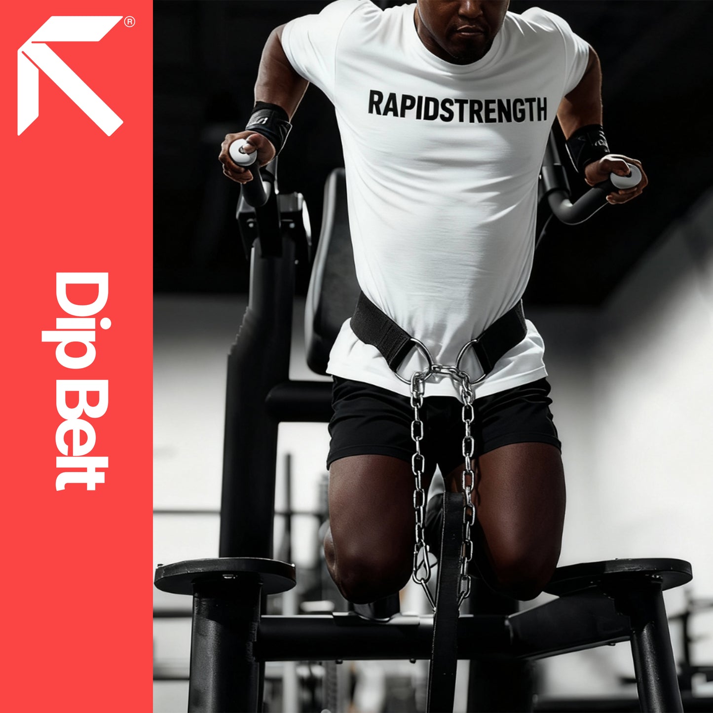 Dipping Belt Body Building Weight Dip Lifting Chain Neoprene Training Dip