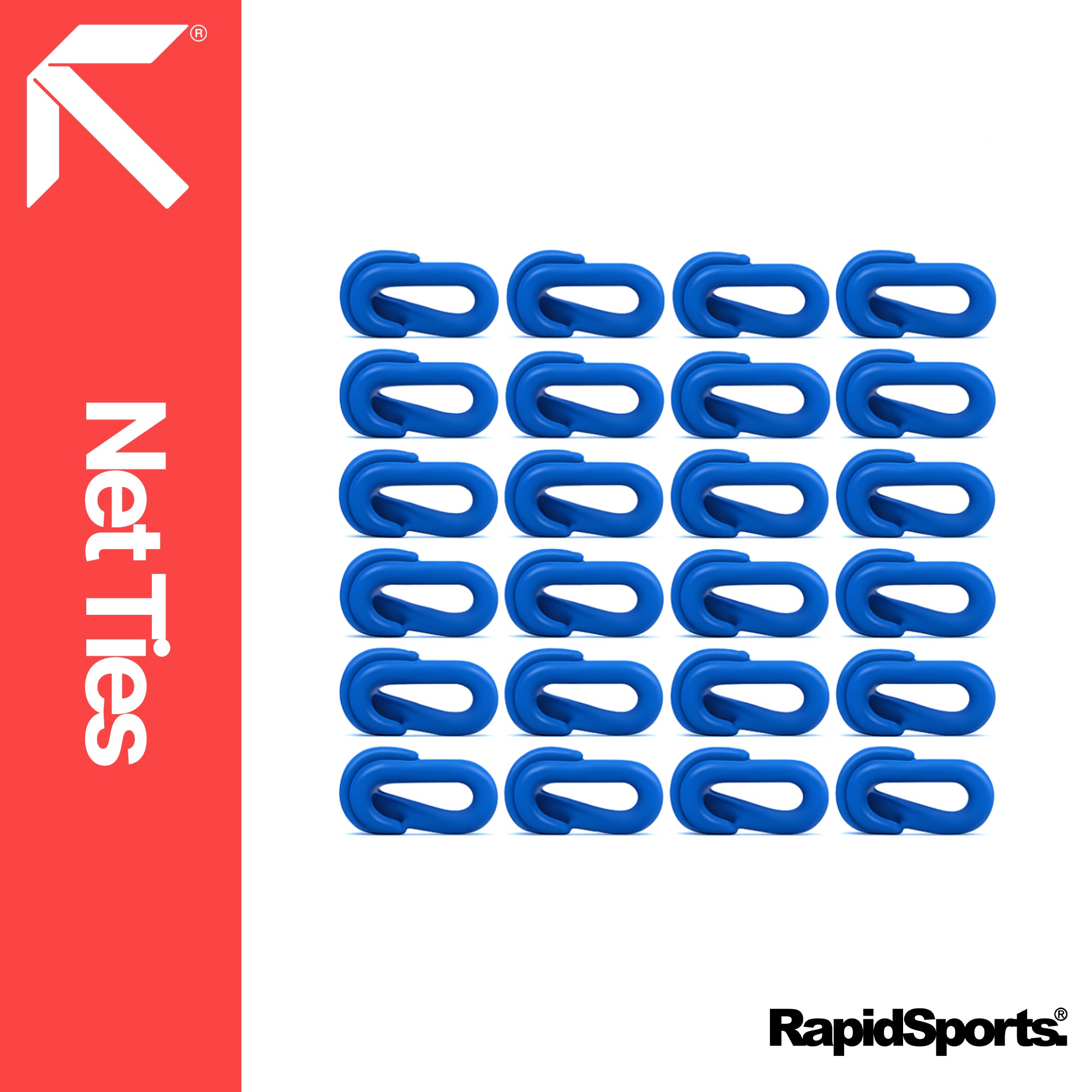 Netclip 20 Pack Football Goal Net Clips – Quick Release