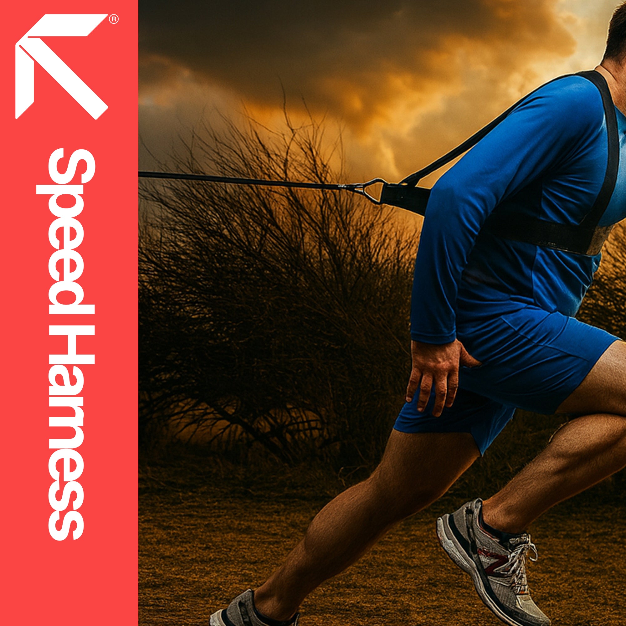RAPID Speed Training Harness - Resistance Power Resistor Harness