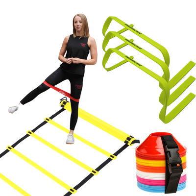Exercise Set Equipment For Home Gym Fitness Workouts Speed Agility Training