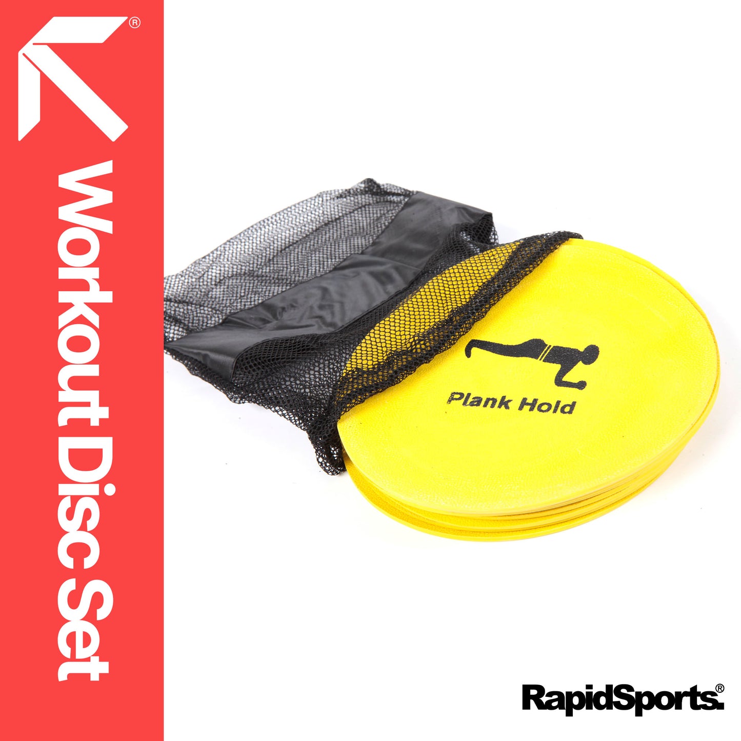 RAPID Set of 10 Non‑Slip Workout Disc Markers