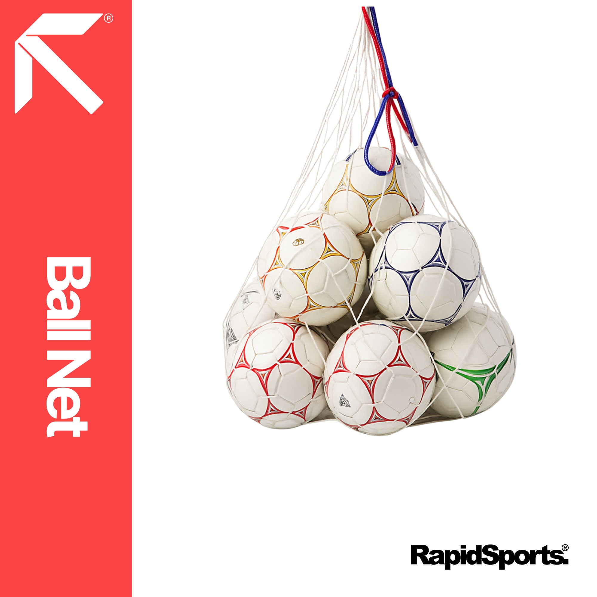 Football Ball Mesh Carry Sack Soccer Training