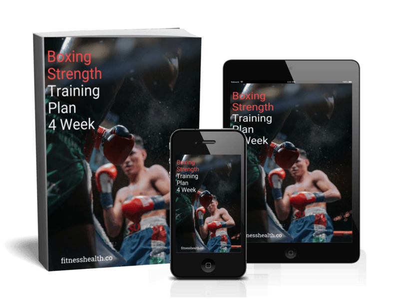 Boxing Strength Training 4 Week Plan Ebook - Fitness Health