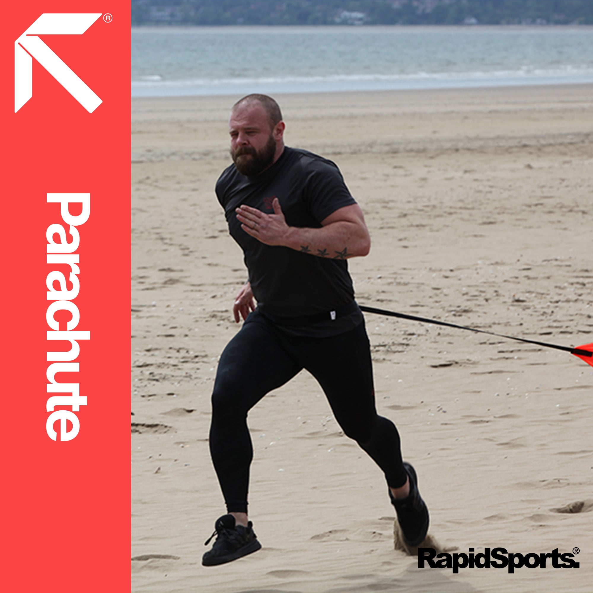 Speed Training Power Chute - Sprint Resistance Parachute
