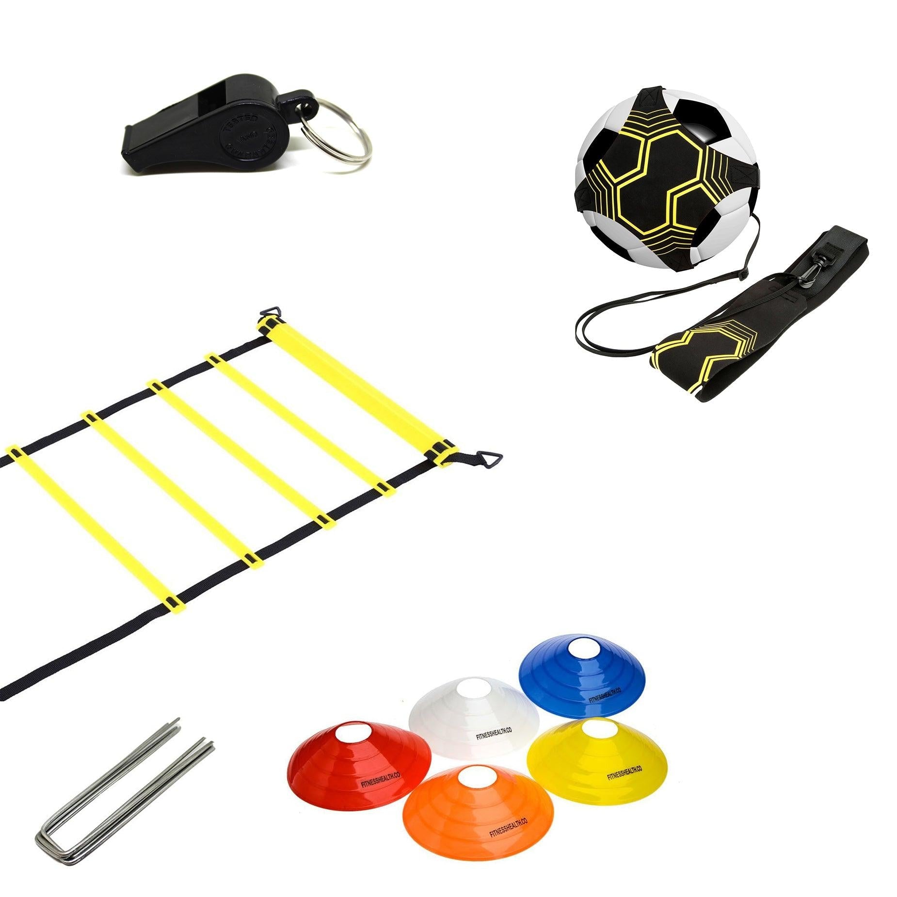 Eco Play Speed Agility Ladder and Cone Set - Fitness Health