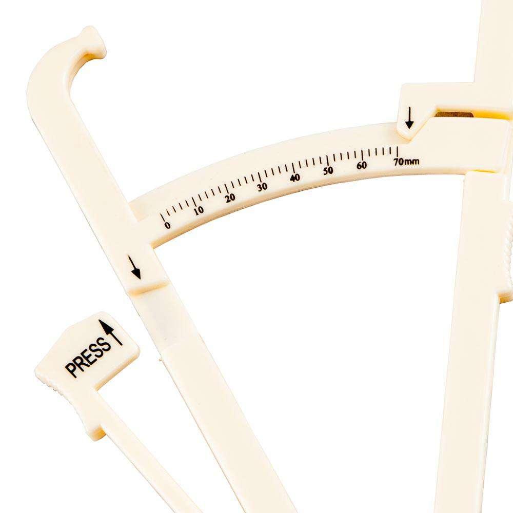 FH Body Fat Tester Skin Fold Caliper with body fat chart - Fitness Health