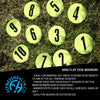 FH Flat Disc Markers Set - Numbered 1 to 10 - Fitness Health