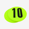 FH Flat Disc Markers Set - Numbered 1 to 10 - Fitness Health