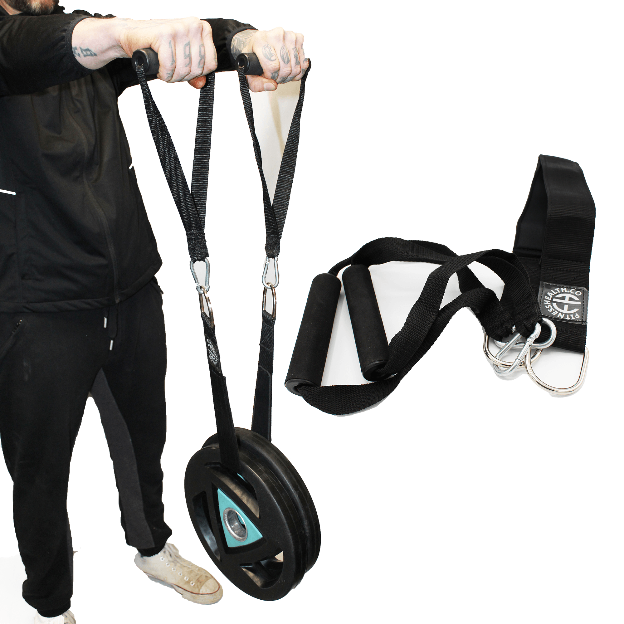 FH Gym Multi Strap with Handles - Fitness Health