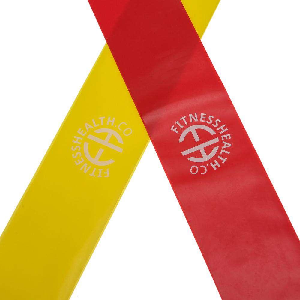 FH Leg Resistance Exercise Mini Loop Bands - Fitness Health