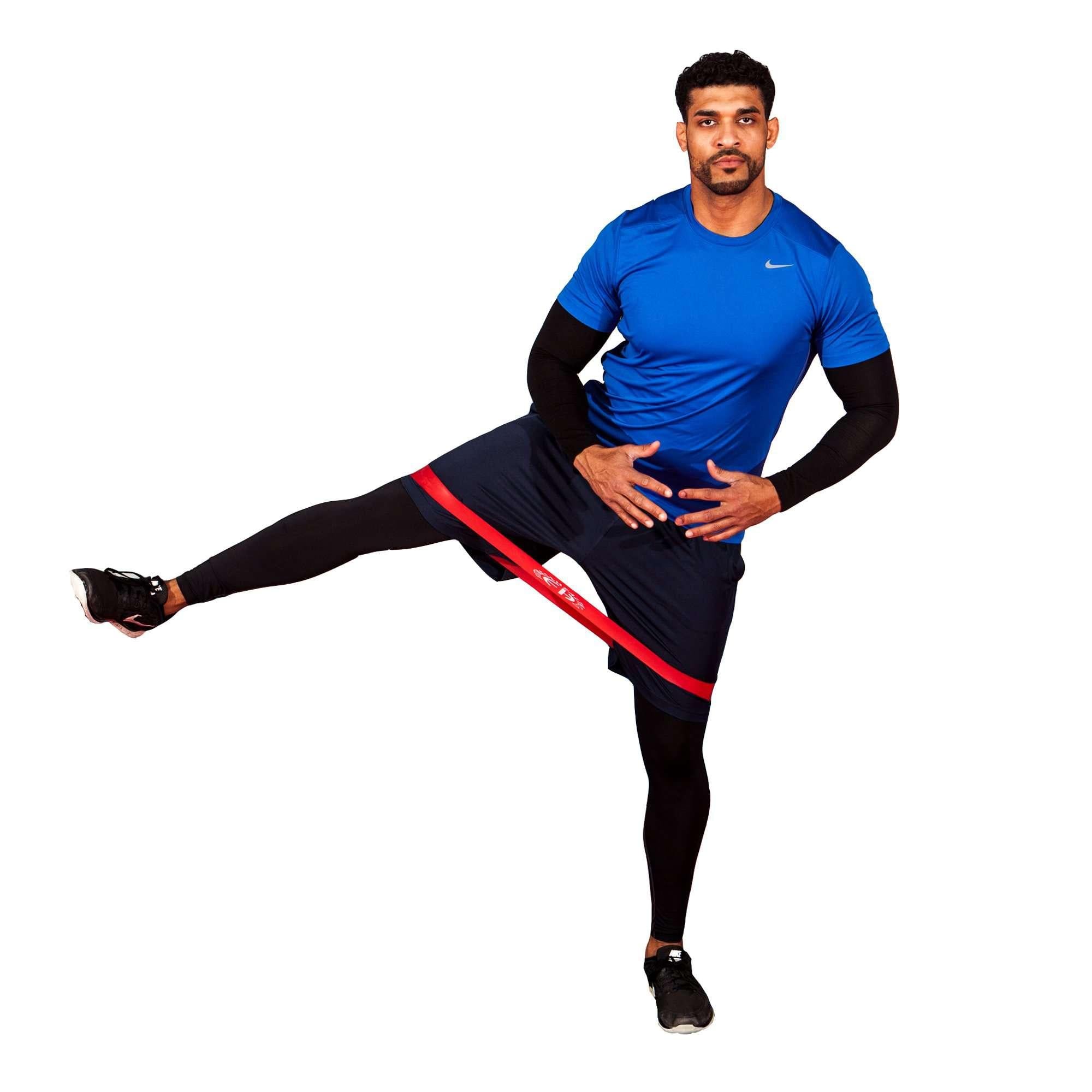 FH Leg Resistance Exercise Mini Loop Bands - Fitness Health