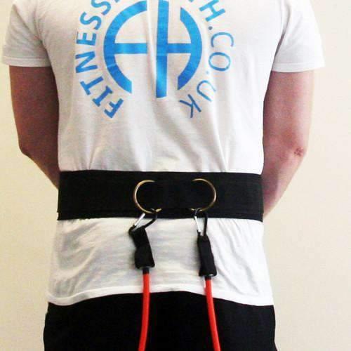 FH Resistance Band Belt Black - Fitness Health