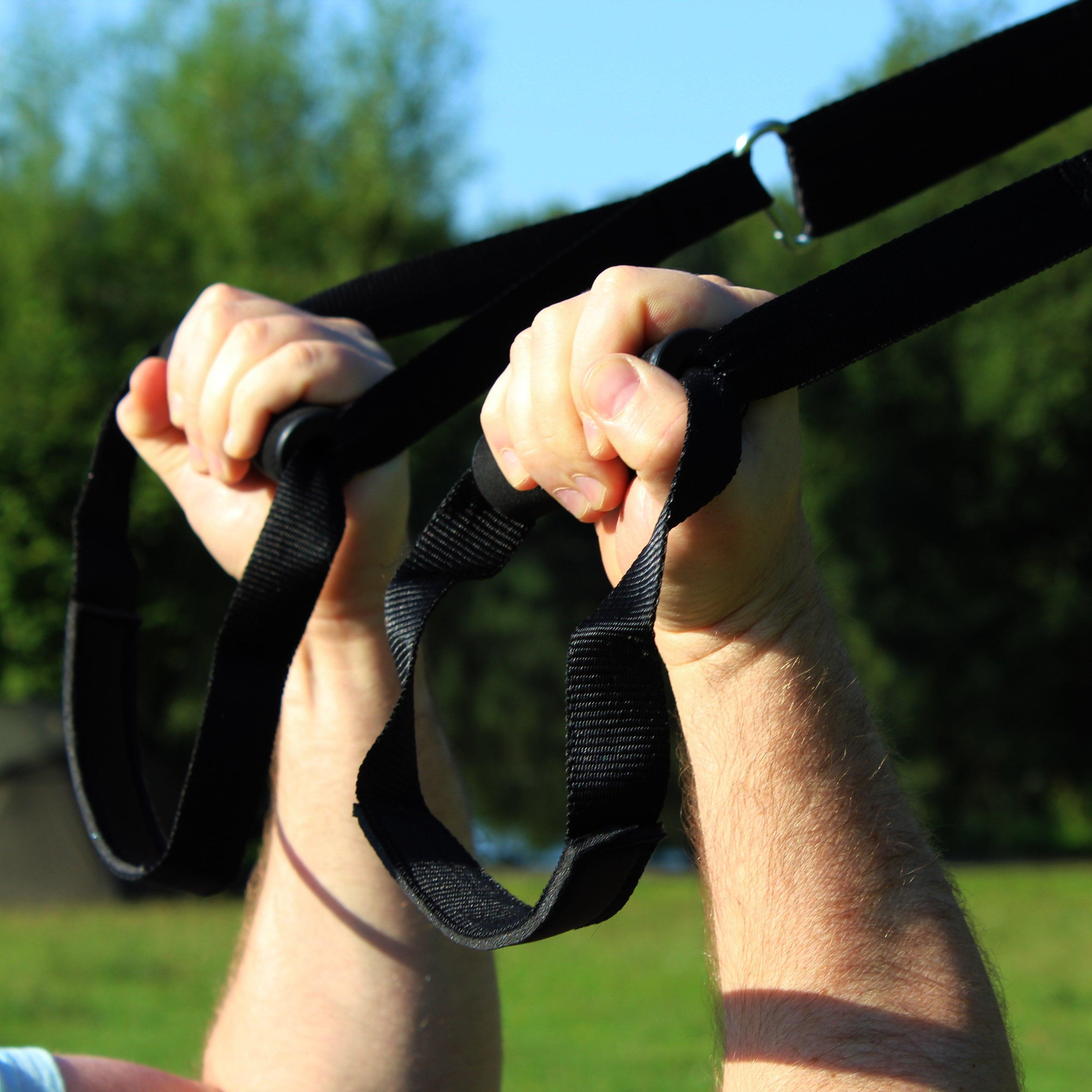 FH Pro Suspension System Fitness Home/Outdoor Bodyweight Training - Fitness Health