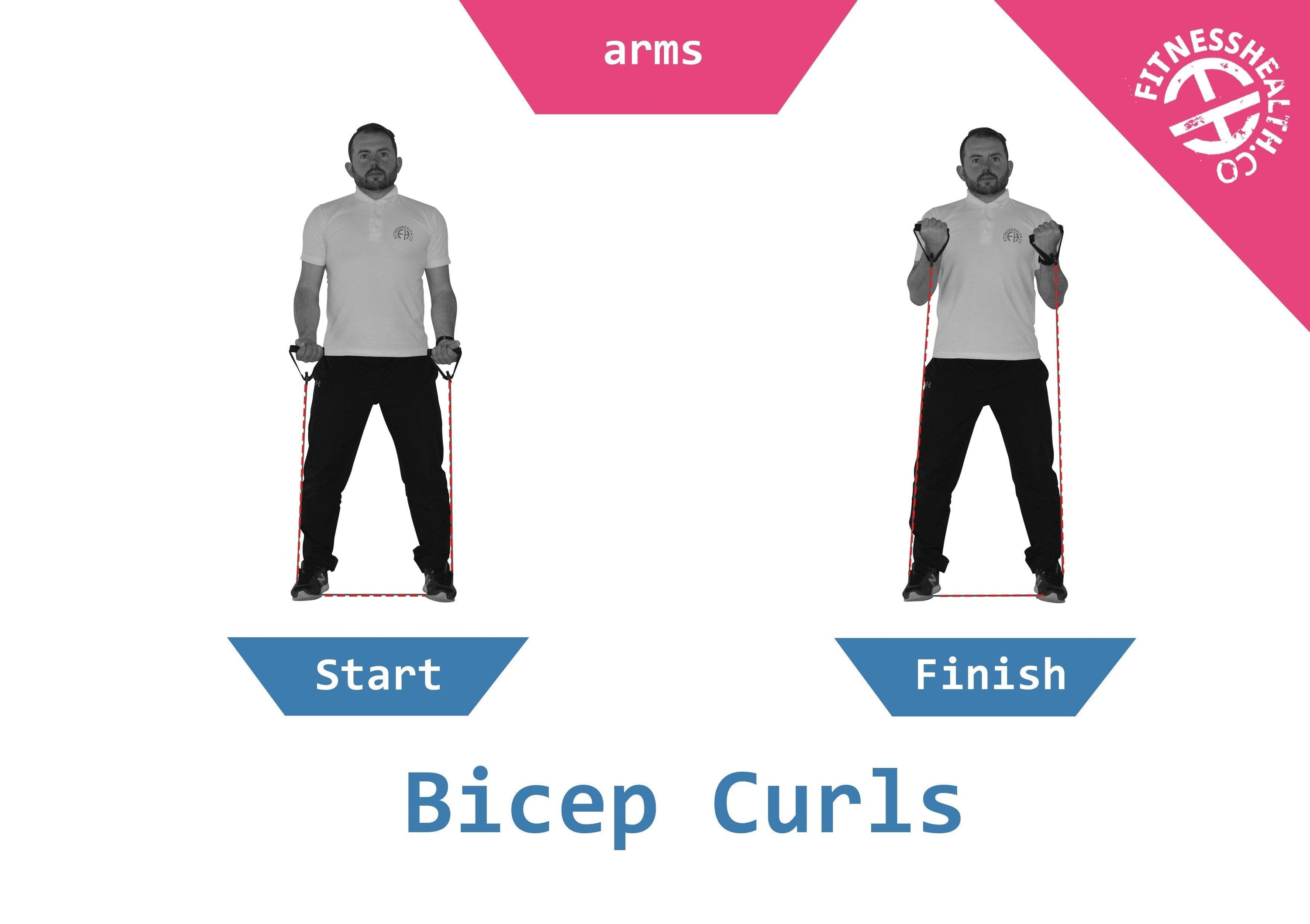 Fitness Circuit Training Cards A4 Download - Fitness Health