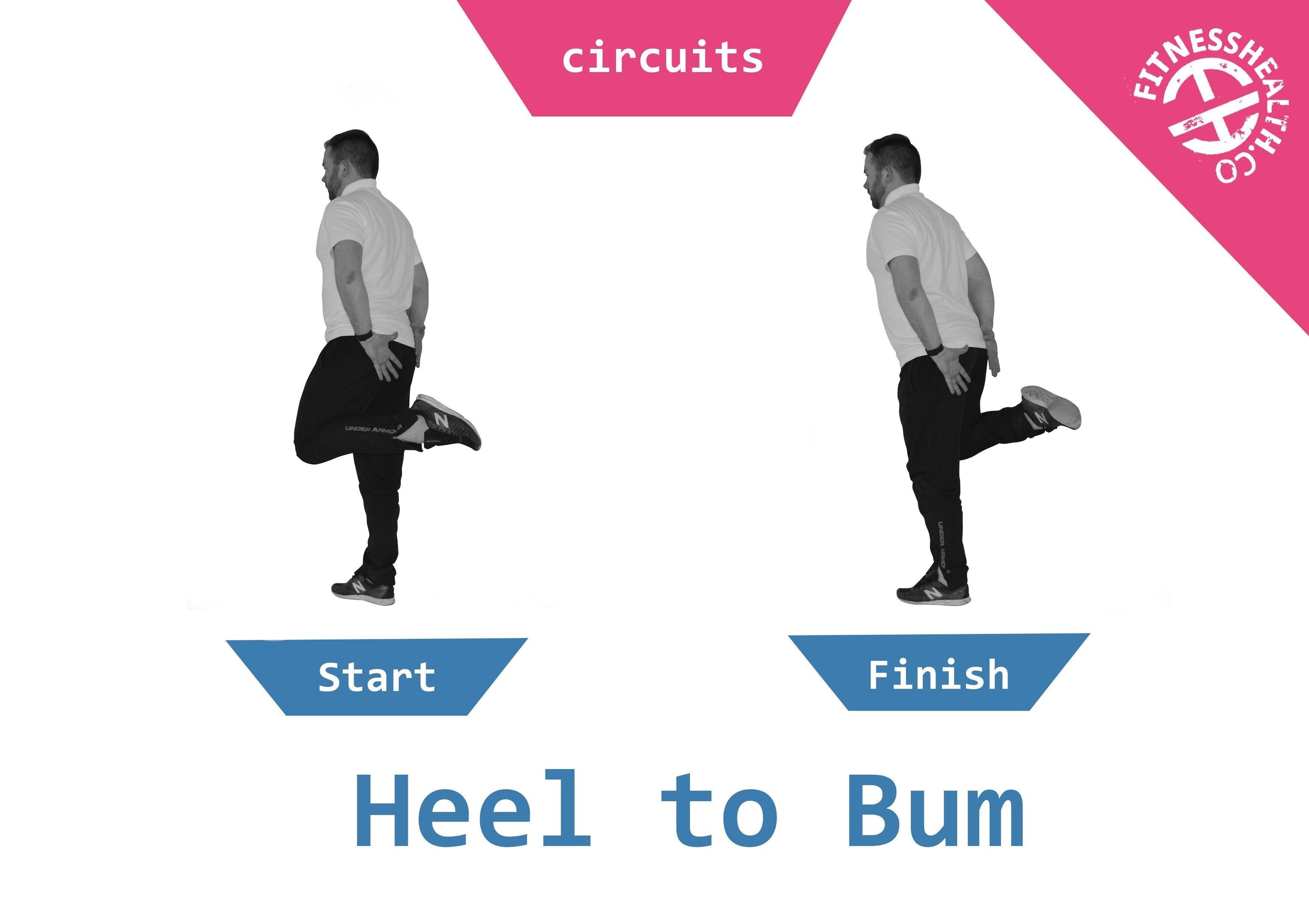 Fitness Circuit Training Cards A4 Download - Fitness Health