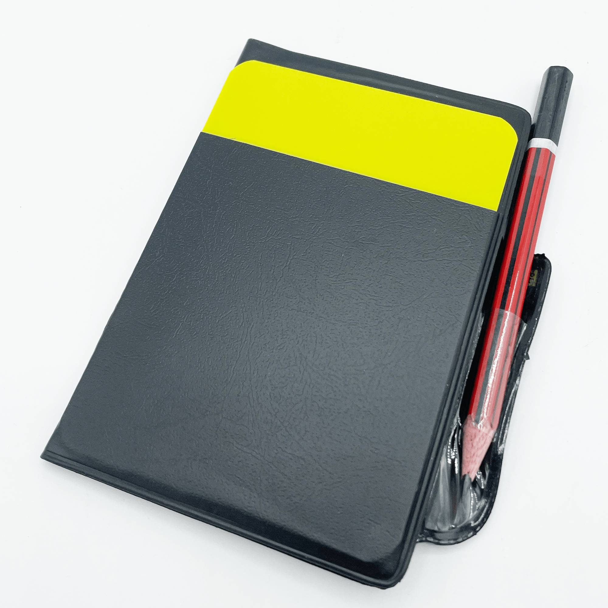 Football Referee Cards Red/Yellow Refs Wallet - Fitness Health
