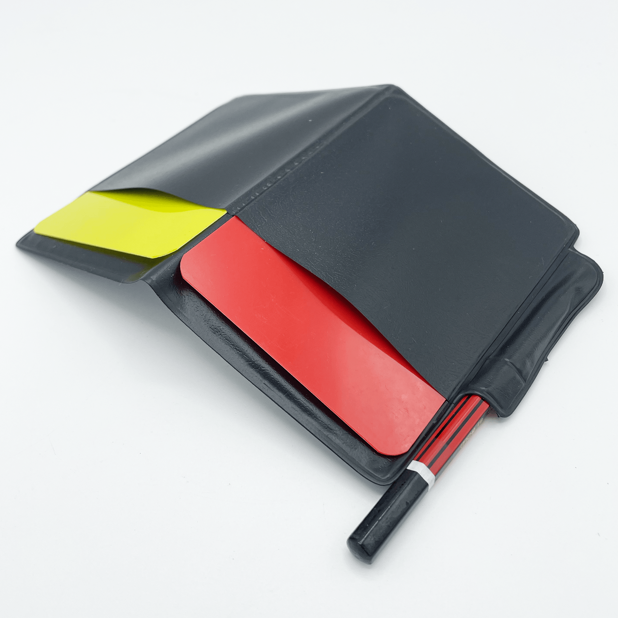 Football Referee Cards Red/Yellow Refs Wallet - Fitness Health