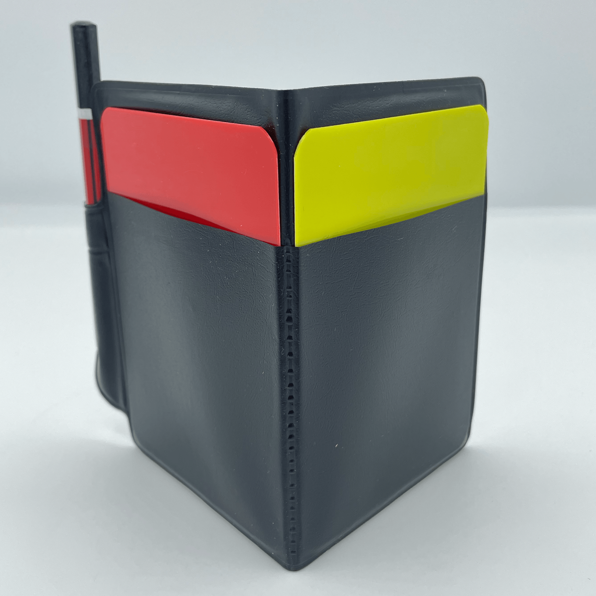Football Referee Cards Red/Yellow Refs Wallet - Fitness Health