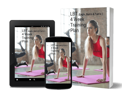 Legs Bums and Tums Training Plan 4 week Ebook
