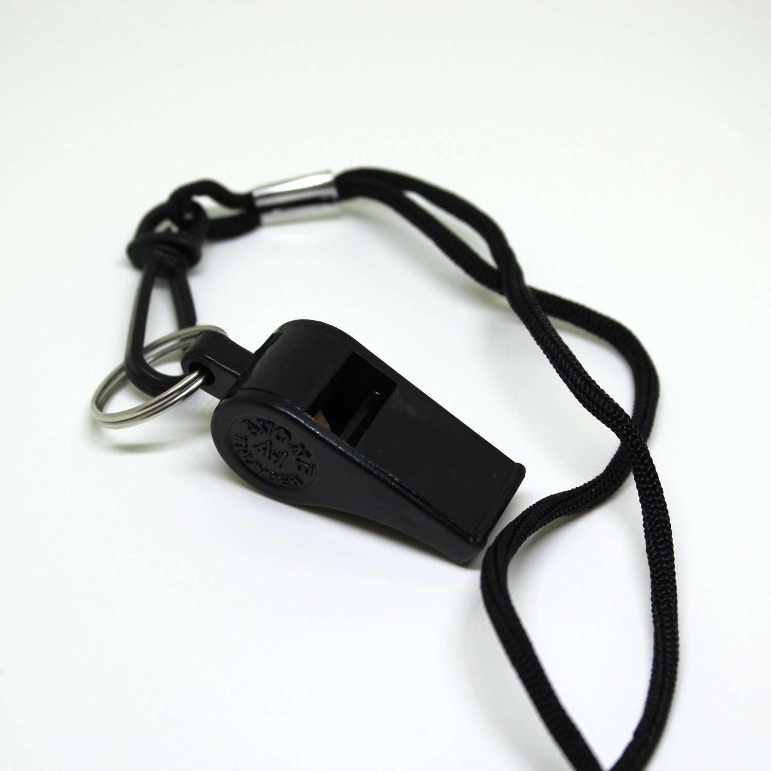 Referees whistle with lanyard - Fitness Health