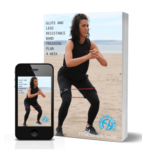 Resistance Band Leg and Glute 4 Week Training Plan Ebook - Fitness Health