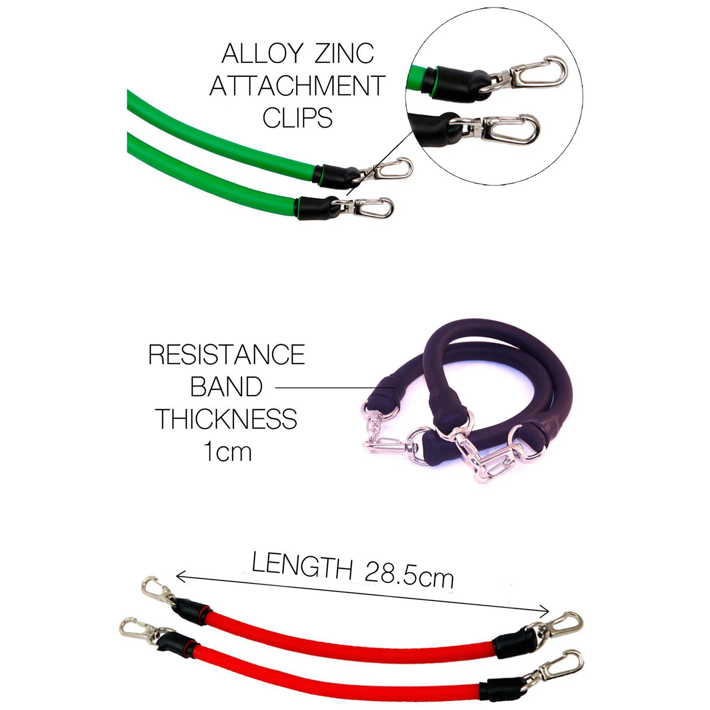 Resistance Band Leg and Glute Training Set - Fitness Health