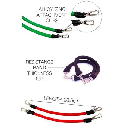 Resistance Band Leg and Glute Training Set - Fitness Health