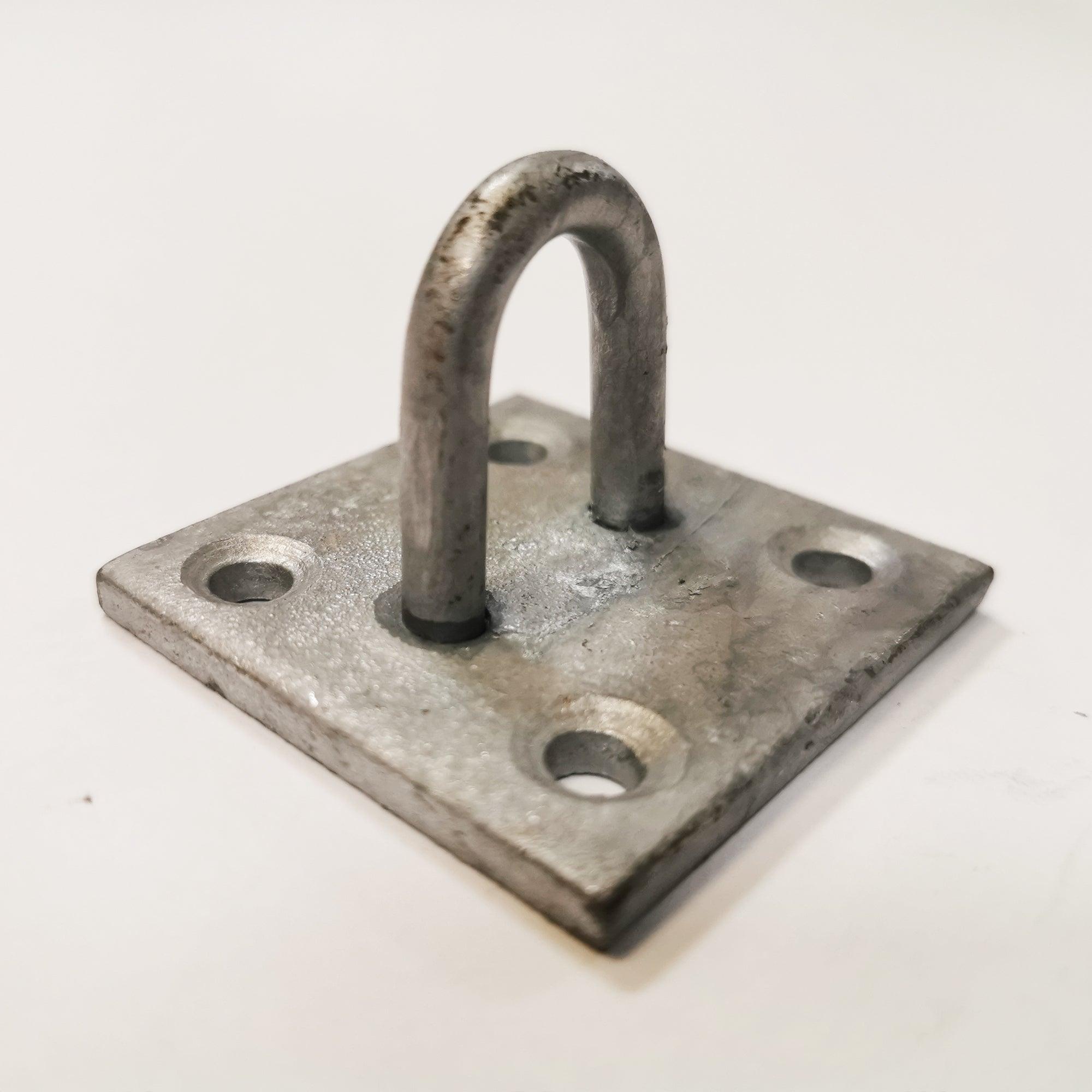 Resistance Band / Suspension Training Galvanised Wall Ceiling Mount Ring and Hook - Fitness Health