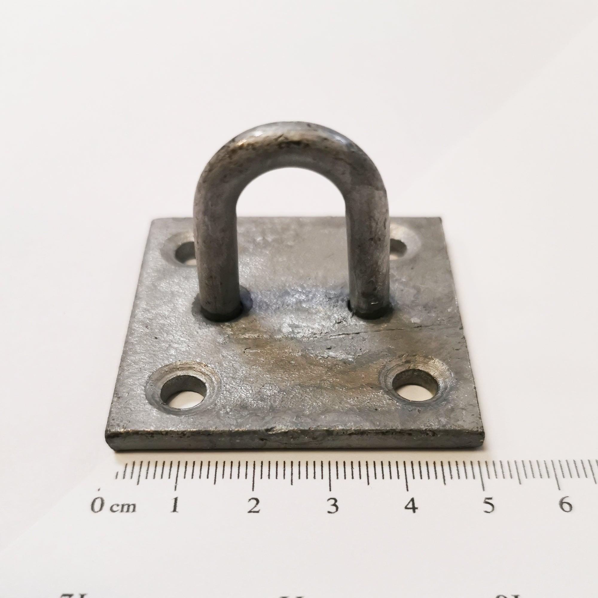 Resistance Band / Suspension Training Galvanised Wall Ceiling Mount Ring and Hook - Fitness Health