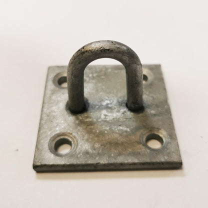 Resistance Band / Suspension Training Galvanised Wall Ceiling Mount Ring and Hook - Fitness Health