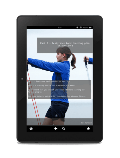 Resistance band training plan for over 50's Plan Download Ebook PDF -Part 2 - Fitness Health