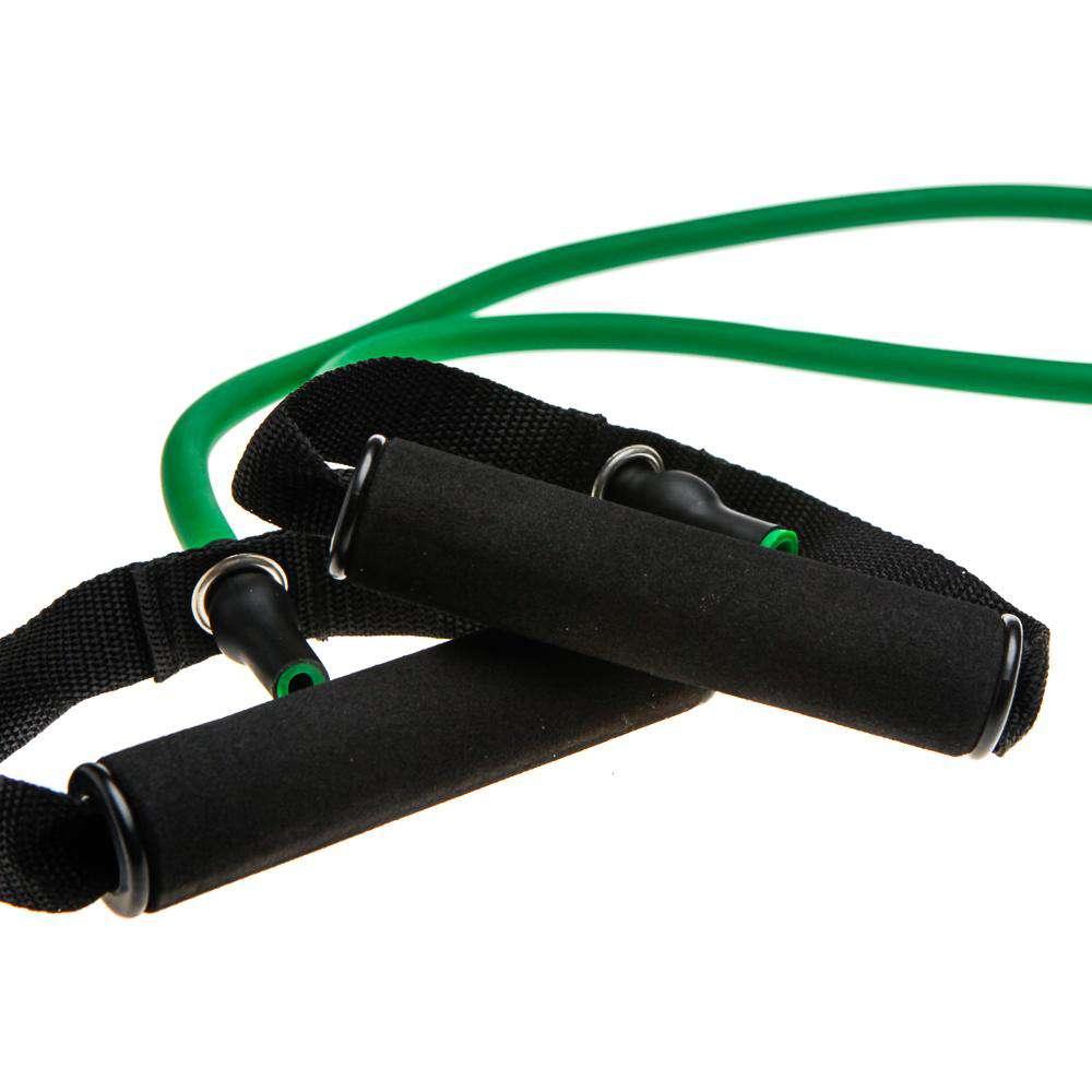 Resistance Exercise Band Medium Heavy with Foam Door Anchor - Fitness Health