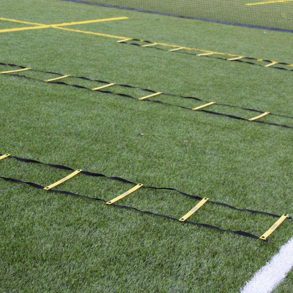Speed Agility Ladder with Staples and 10 Cones - Fitness Health