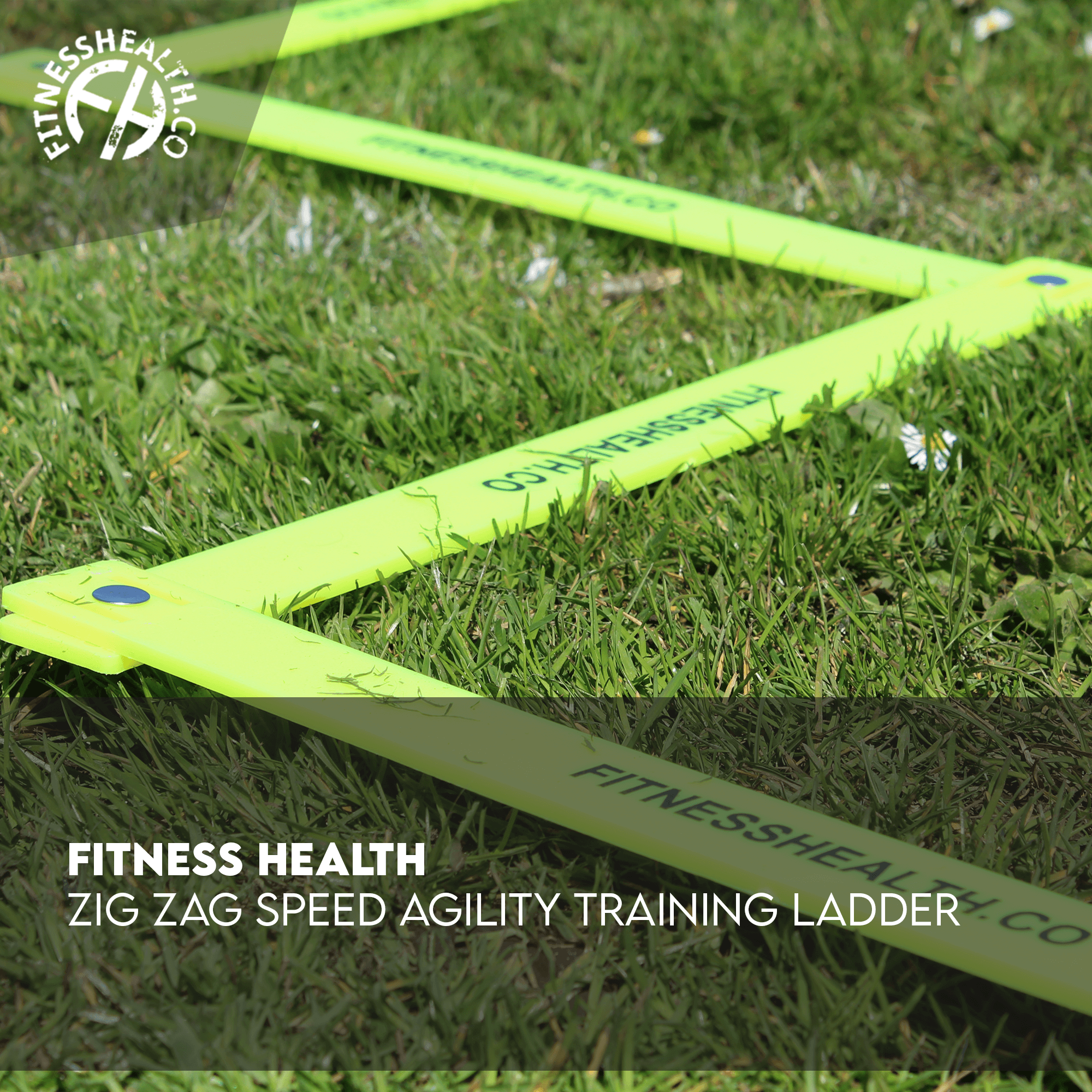 Speed Agility Ladder Zig Zag 8 Rug - Fitness Health