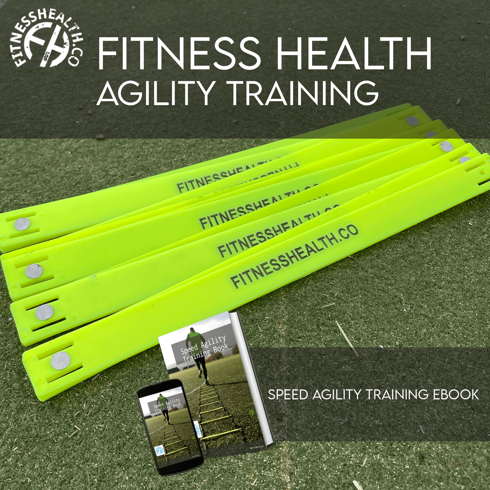 Speed Agility Ladder Zig Zag 8 Rug - Fitness Health