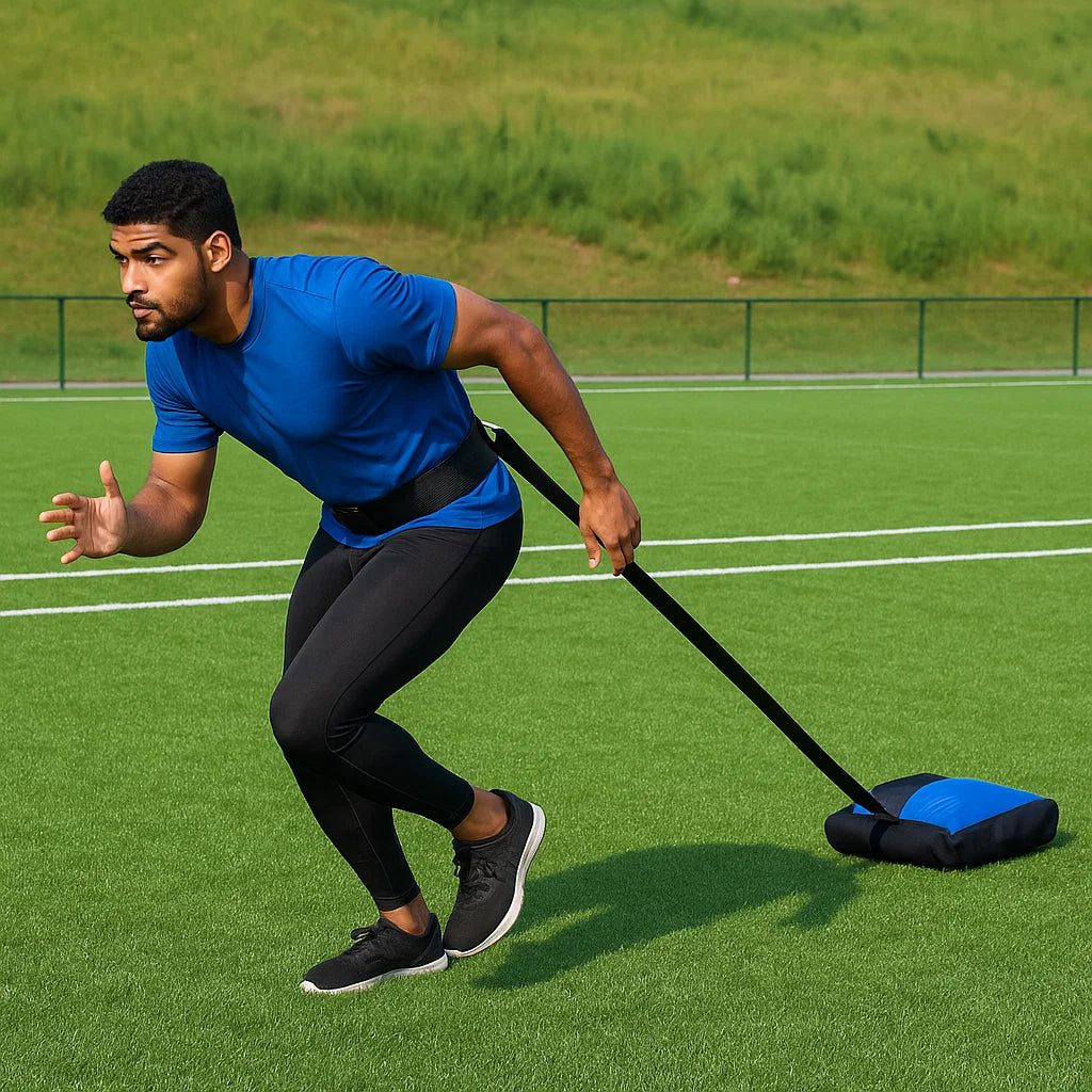 Speed Sled Sack Weight Sprint Trainer Power Bag